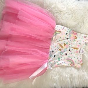 Adorable unicorn Dress size 2t